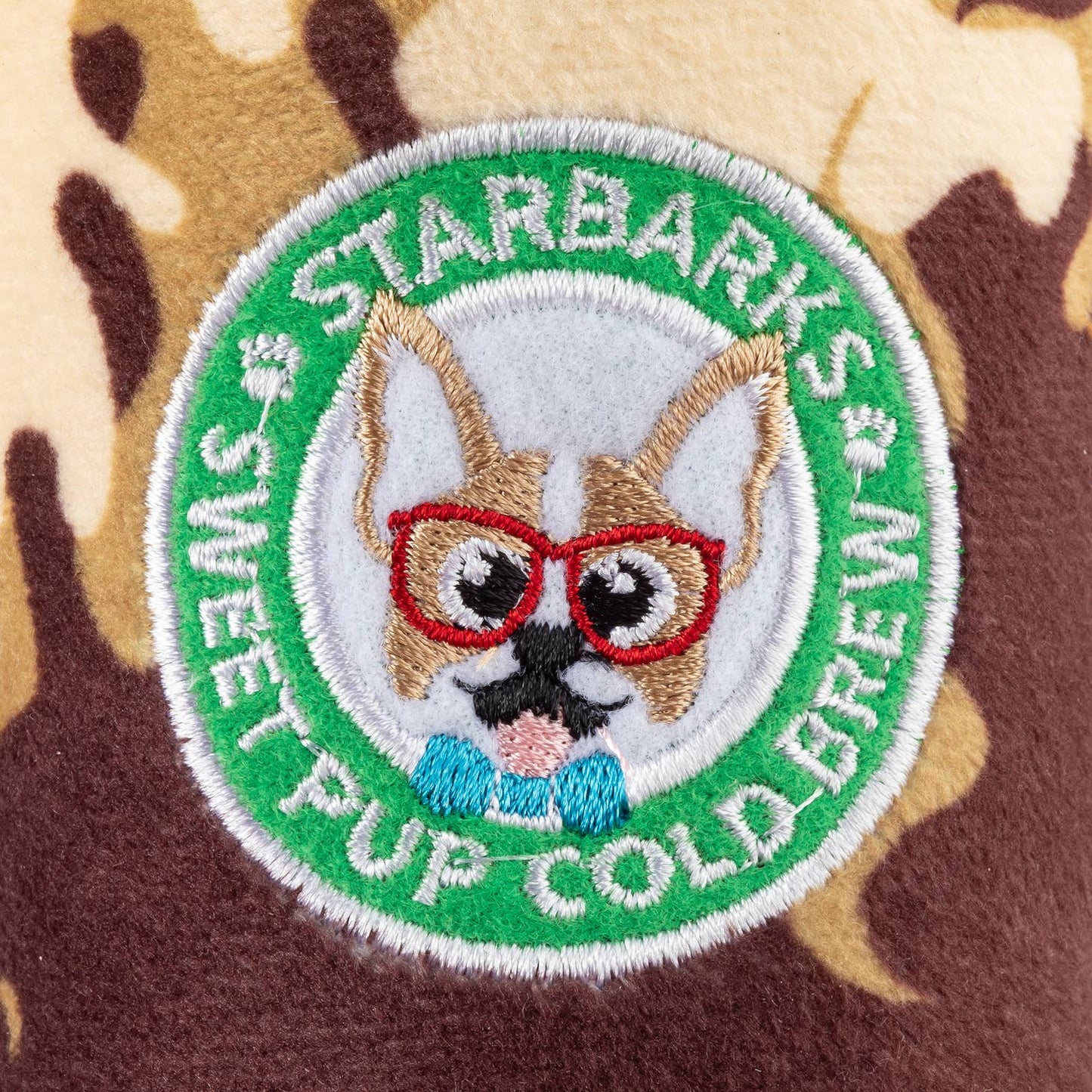 Starbarks Sweet Pup Cold Brew Squeaker Dog Toy