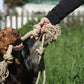 Organic hemp rope dog toy, Made for serious chewers